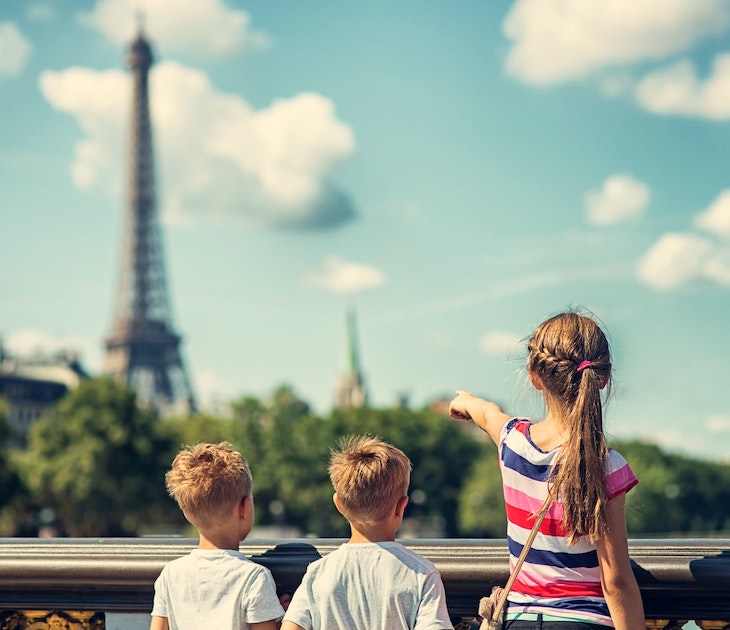 Three kids visiting Paris. They are looking from the Pont Alexandre III at the Eiffel Tower. The girl is aged 9 and her brothers are aged 6..
Three kids visiting Paris. They are looking from the Pont Alexandre III at the Eiffel Tower. The girl is aged 9 and her brothers are aged 6...
674753640